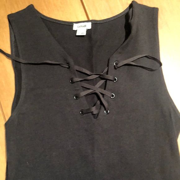 Garage Lace Up Bodycon Dress xs - Picture 2 of 3